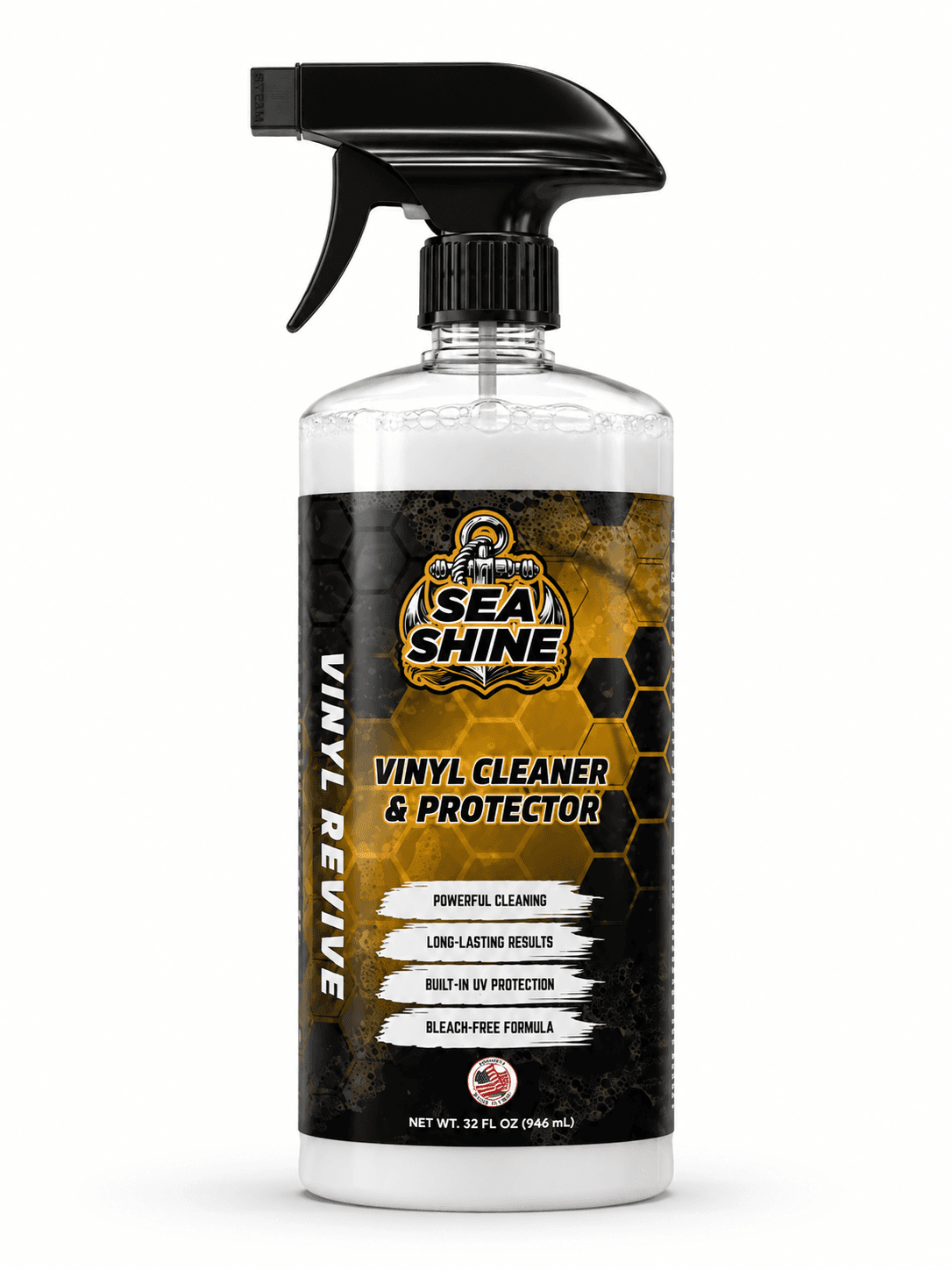 Vinyl Revive vinyl cleaner and protector bottle
